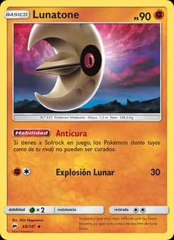 Lunatone card in Spanish