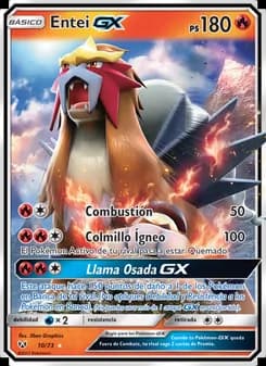 Entei GX card in Spanish