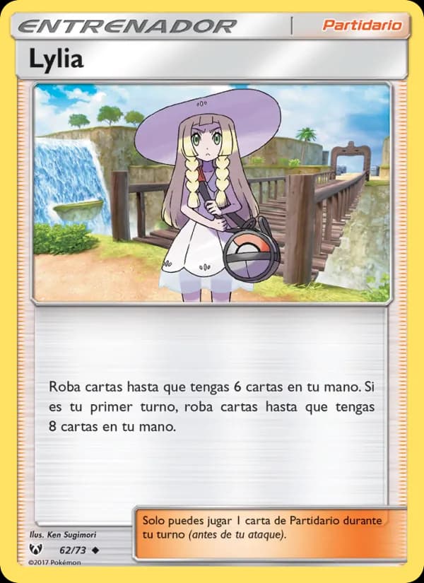 Lylia card in Spanish