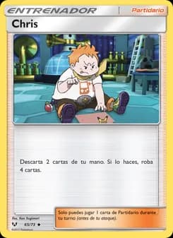 Chris card in Spanish