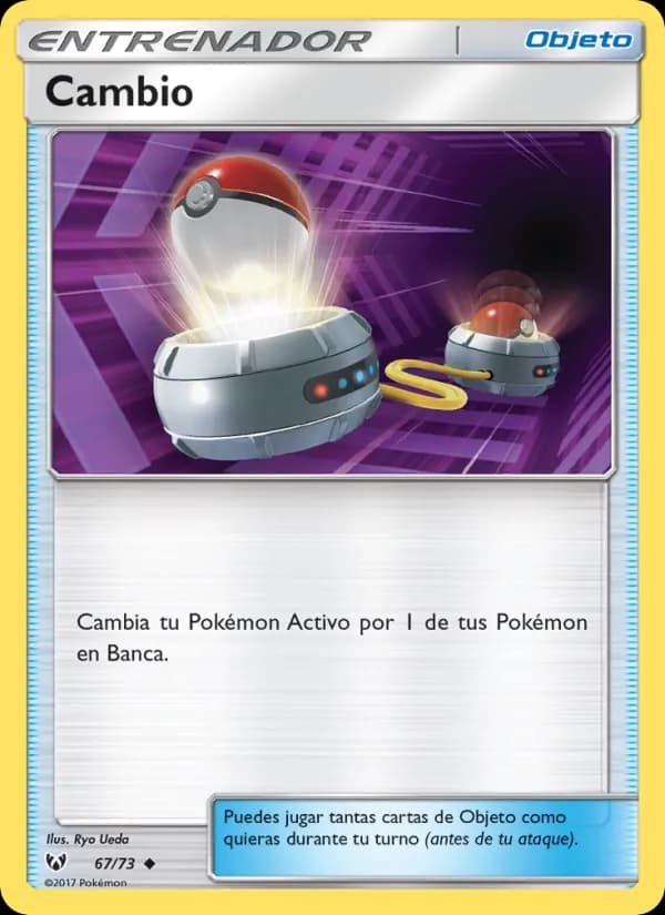 Cambio card in Spanish