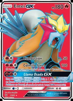 Entei GX card in Spanish