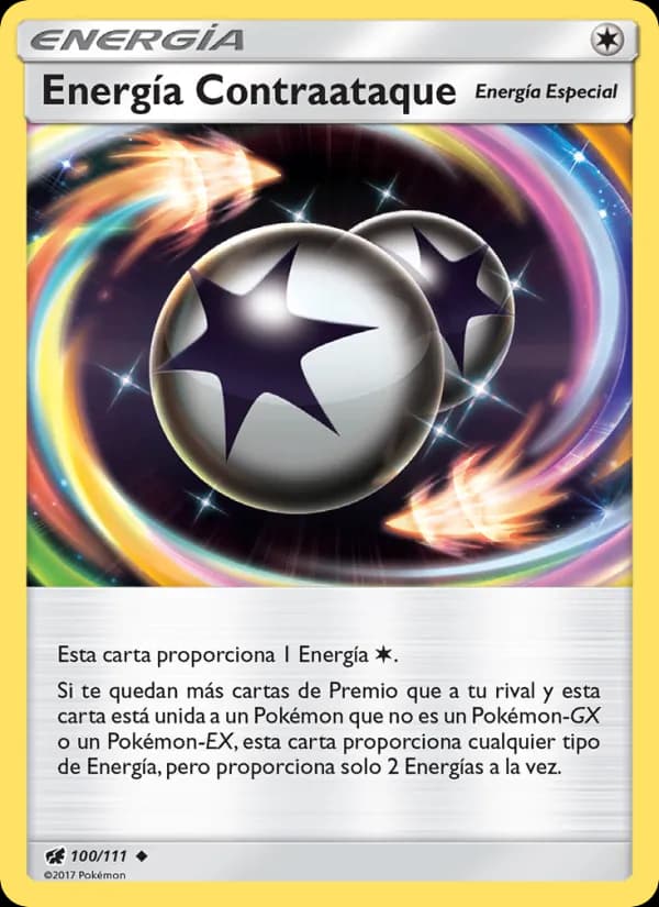 Energía Contraataque card in Spanish