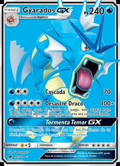 Gyarados GX card in Spanish