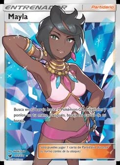 Mayla card in Spanish