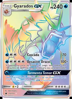 Gyarados GX card in Spanish