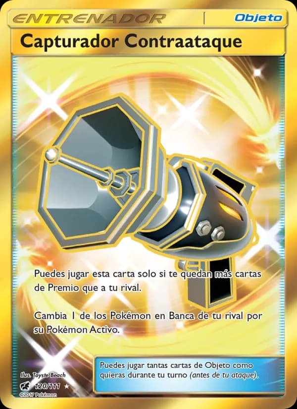 Capturador Contraataque card in Spanish