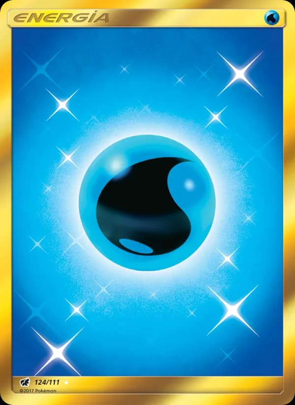 Energía Agua card in Spanish
