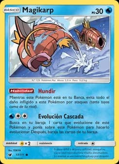 Magikarp card in Spanish