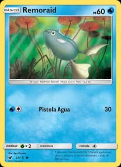 Remoraid card in Spanish