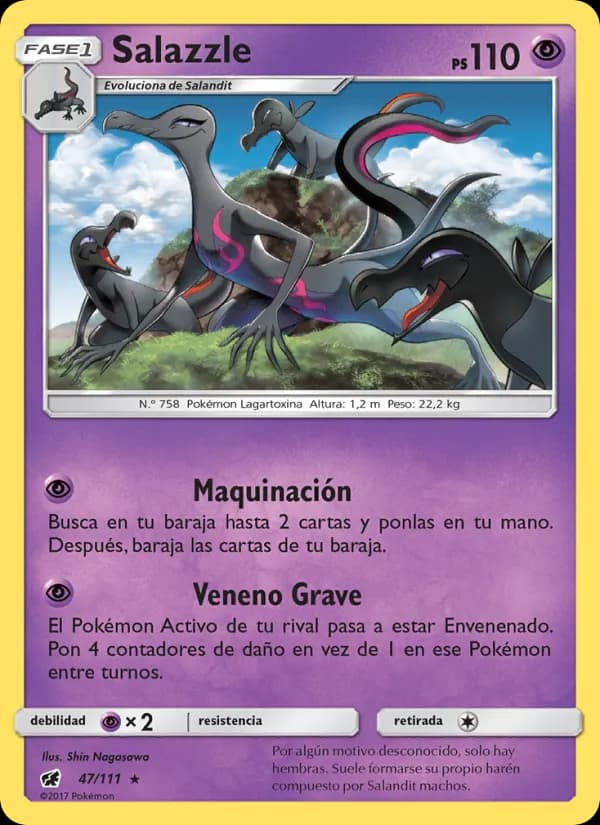 Salazzle card in Spanish