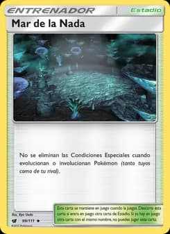 Mar de la Nada card in Spanish