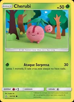 Cherubi card in Spanish
