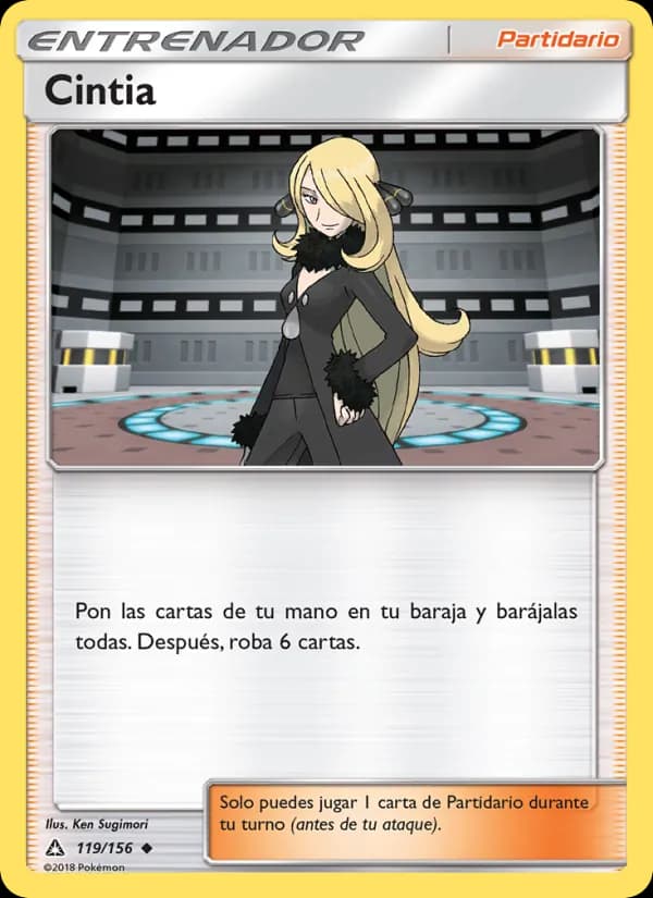 Cintia card in Spanish