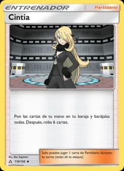 Cintia card in Spanish