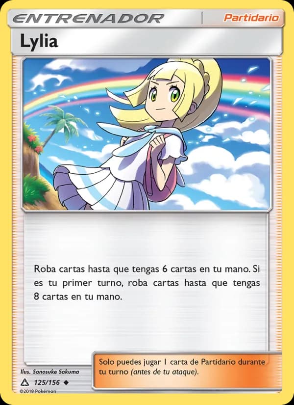 Lylia card in Spanish
