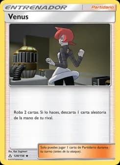 Venus card in Spanish