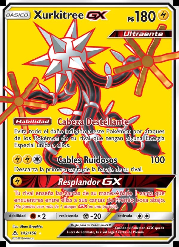 Xurkitree GX card in Spanish