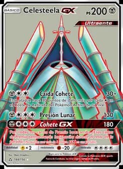 Celesteela GX card in Spanish