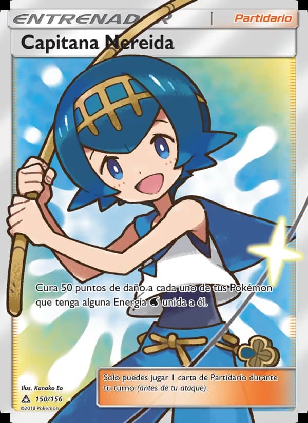 Capitana Nereida card in Spanish