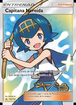 Capitana Nereida card in Spanish