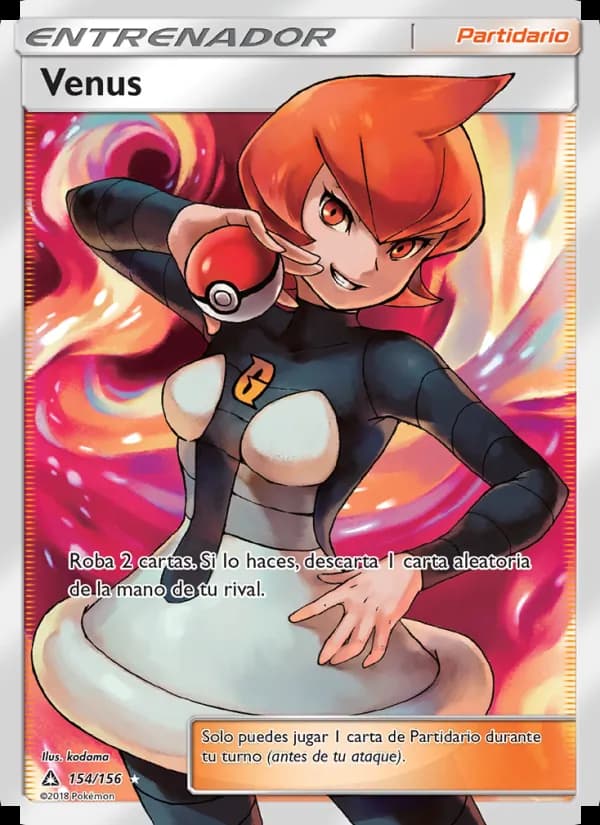 Venus card in Spanish