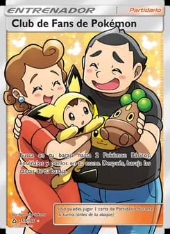 Club de Fans de Pokémon card in Spanish