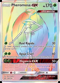 Pheromosa GX card in Spanish