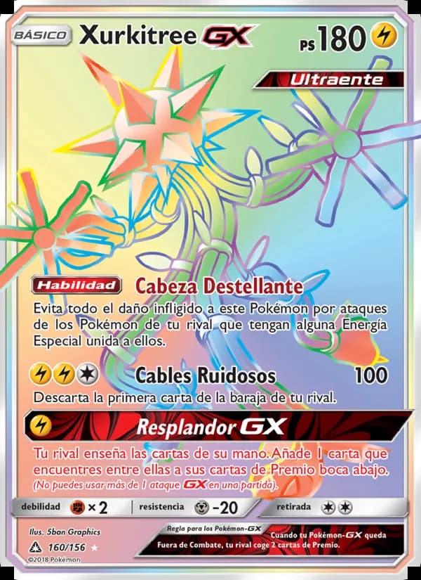 Xurkitree GX card in Spanish