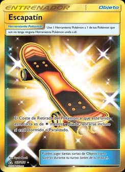 Escapatín card in Spanish