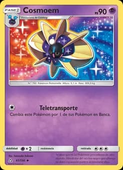 Cosmoem card in Spanish