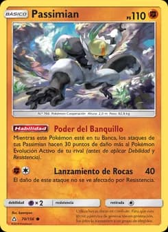 Passimian card in Spanish