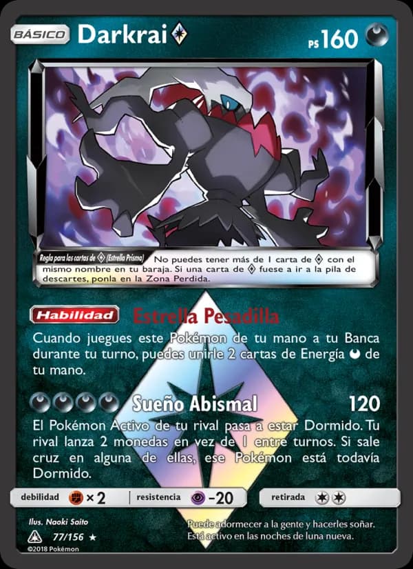 Darkrai ◇ card in Spanish