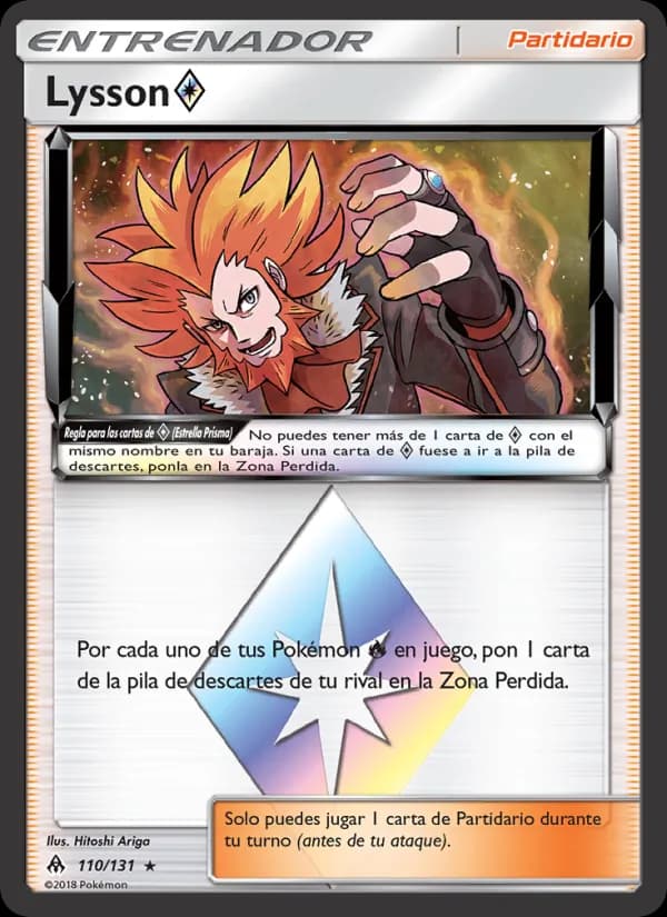 Lysson ◇ card in Spanish