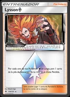 Lysson ◇ card in Spanish