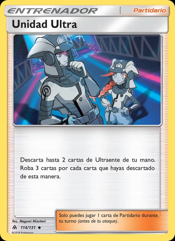Unidad Ultra card in Spanish