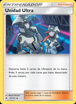 Unidad Ultra card in Spanish