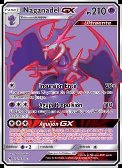 Naganadel GX card in Spanish