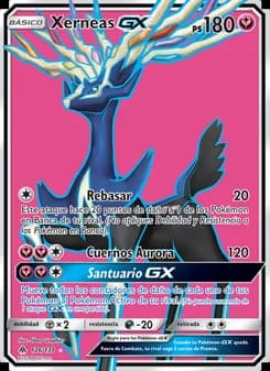 Xerneas GX card in Spanish
