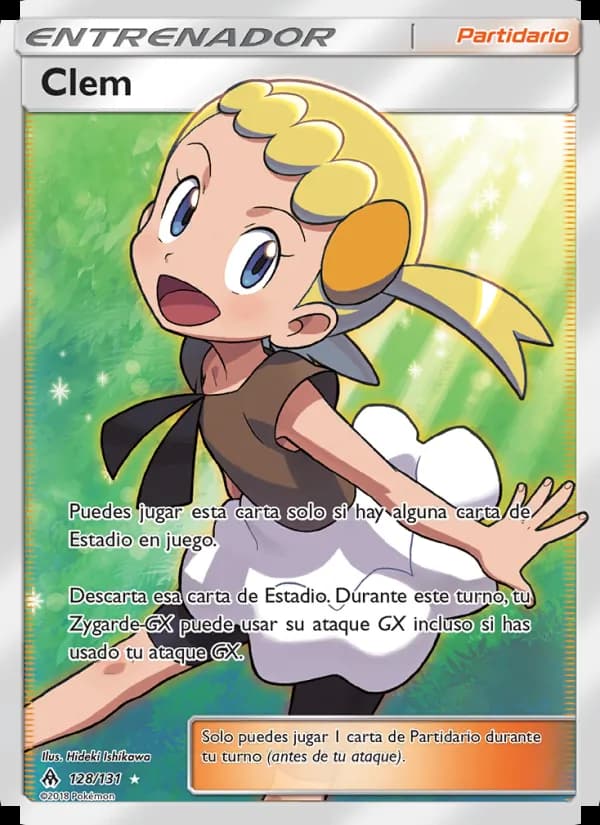 Clem card in Spanish