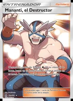 Mananti, el Destructor card in Spanish