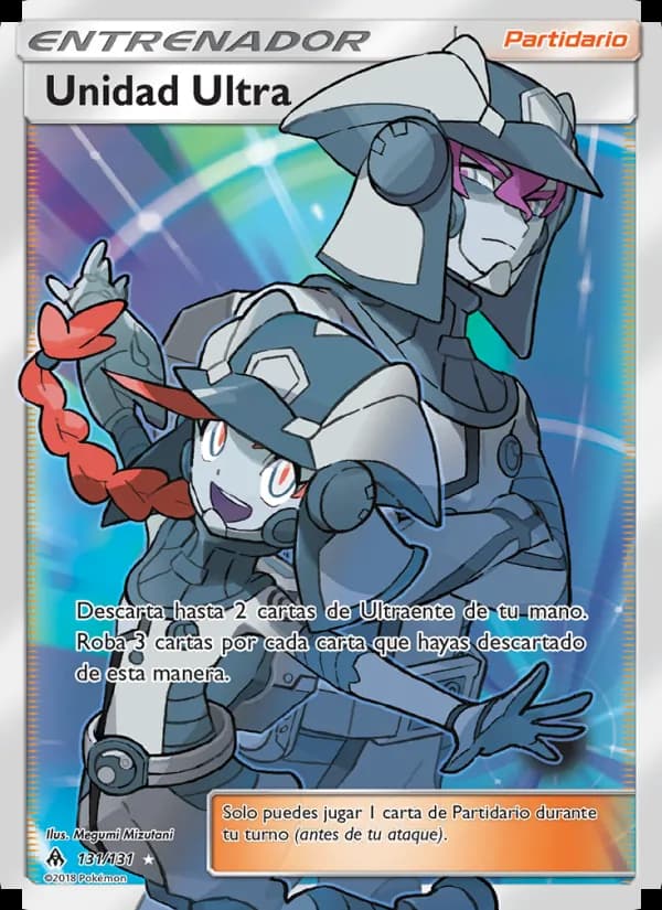 Unidad Ultra card in Spanish