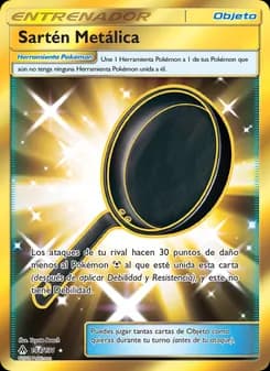 Sartén Metálica card in Spanish