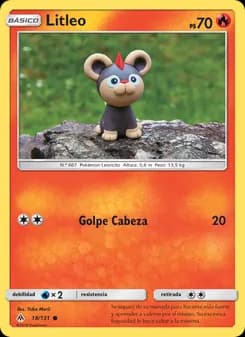 Litleo card in Spanish