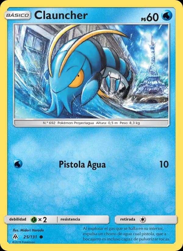 Clauncher card in Spanish