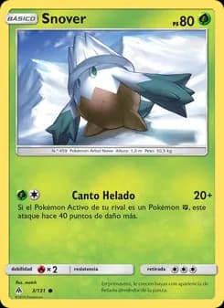 Snover card in Spanish