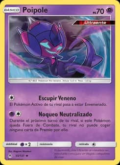 Poipole card in Spanish