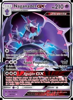 Naganadel GX card in Spanish