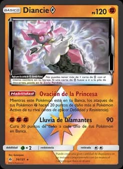 Diancie ◇ card in Spanish