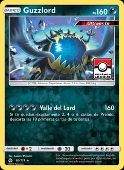 Guzzlord card in Spanish